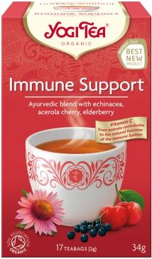 Аюрведический чай IMMUNE SUPPORT, органический YOGI TEA