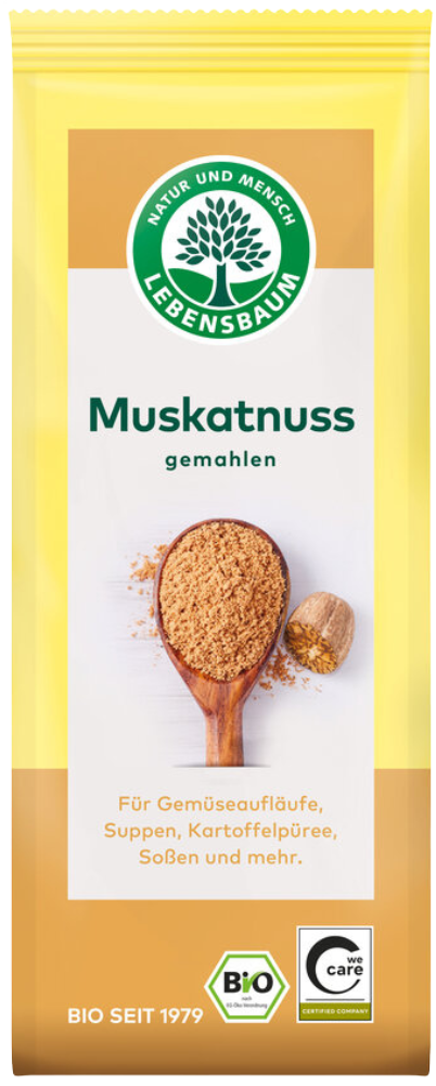 Muskatas, maltas, ekologiškas LEBENSBAUM, 40 g