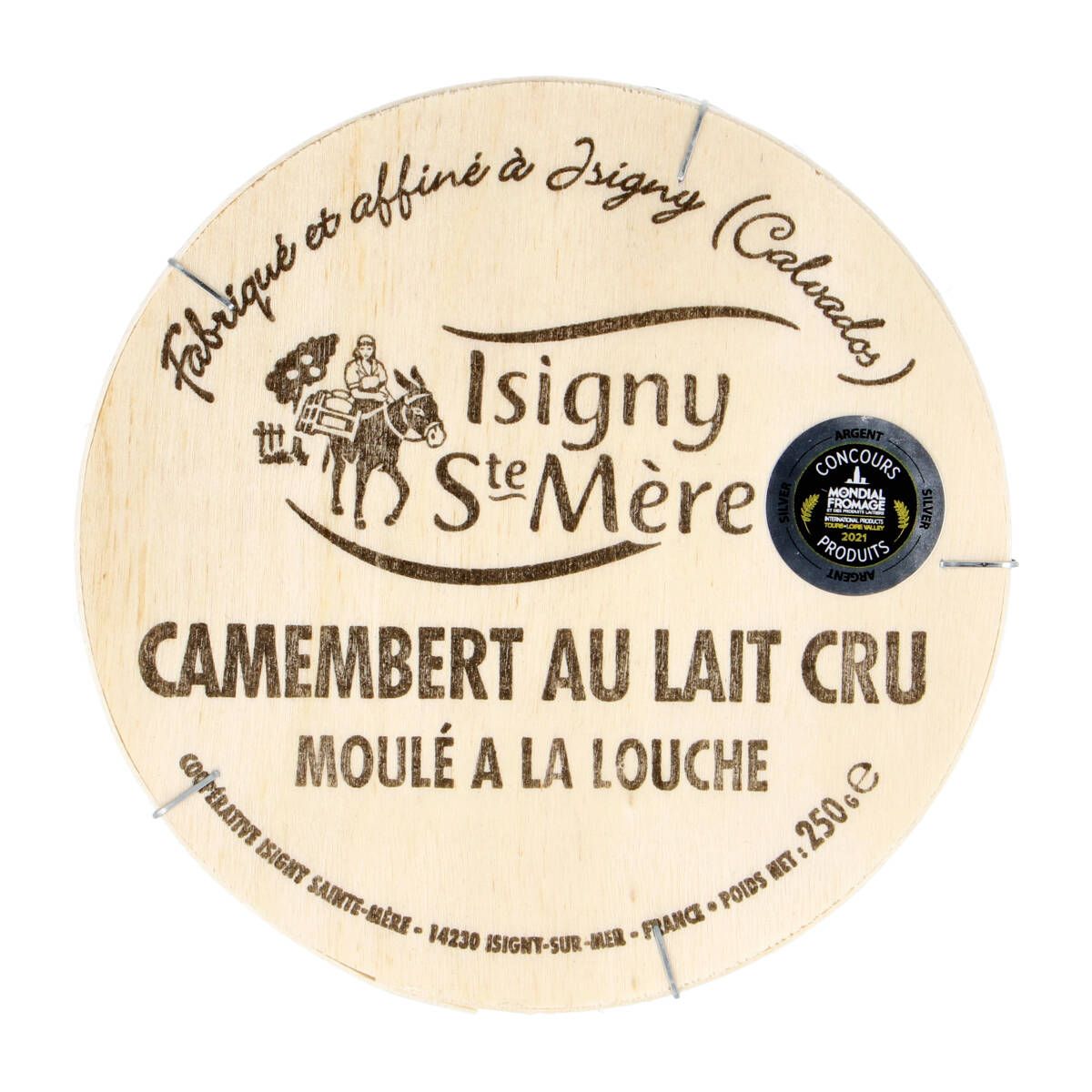 Sūris CAMEMBERT TERROIR D'ISIGNY ISIGNY SAINTE-MÈRE