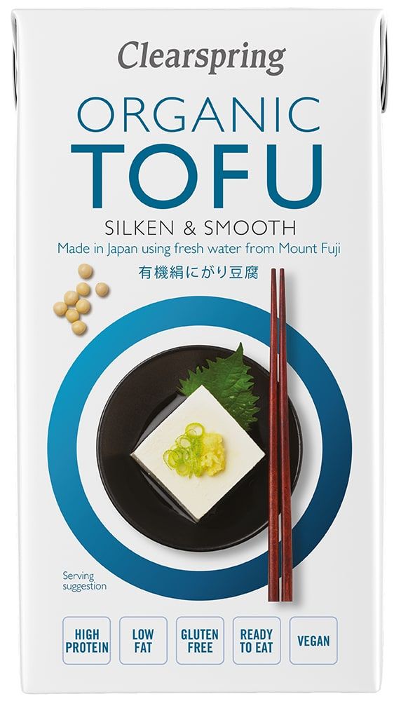 Šilkinis tofu, ekologiškas CLEARSPRING, 300 g