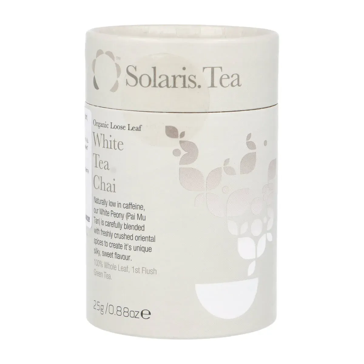 Baltoji arbata su prieskoniais WHITE TEA CHAI, biri, ekologiška SOLARIS TEA