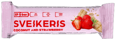 Batonėlis EPBAR „Sveikeris braškinis“