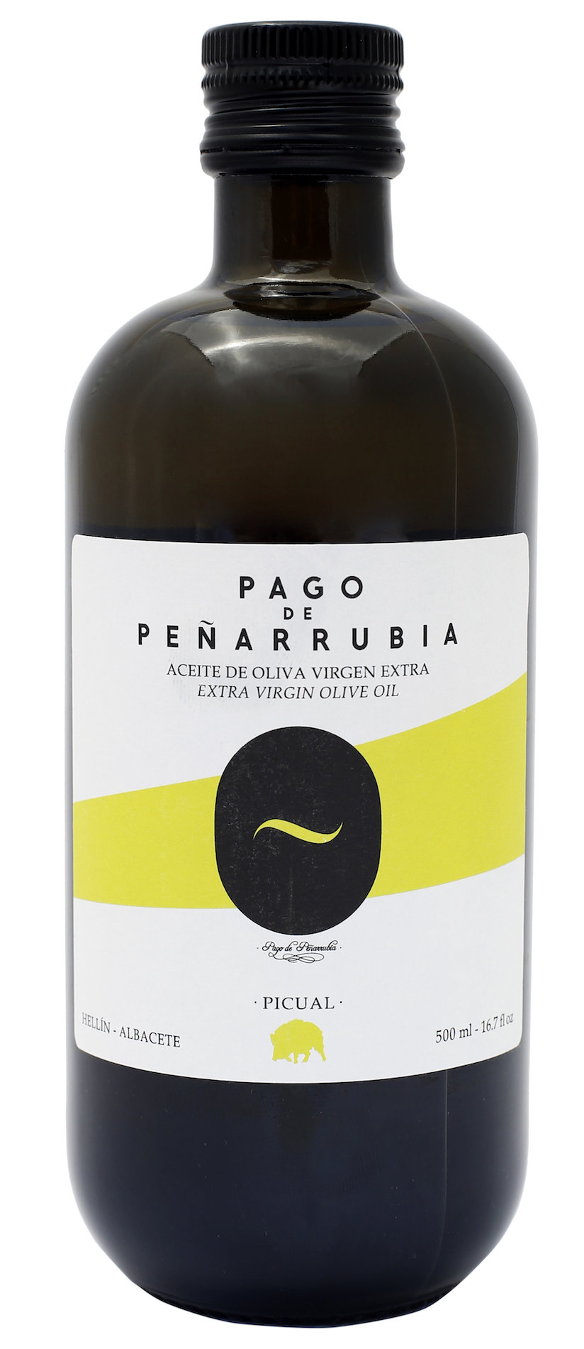 Extra virgin alyvuogių aliejus PICUAL, ekologiškas PAGO DE PENARRUBIA, 500 ml