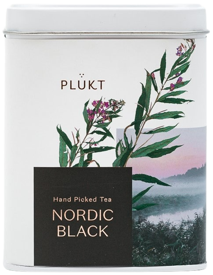 Arbata NORDIC BLACK, ekologiška PLUKT