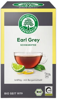 Black tea "Earl Grey", organic