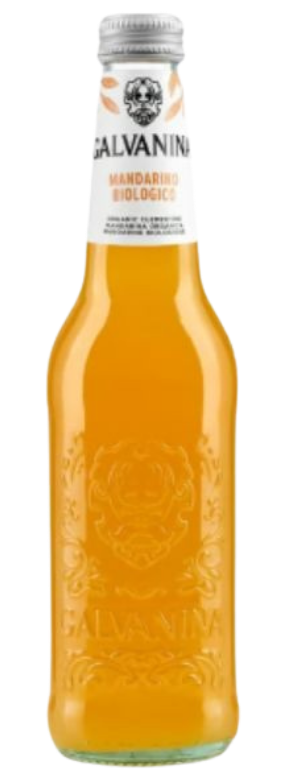 Gazuotas mandarinų gėrimas , ekologiškas GALVANINA, 355 ml