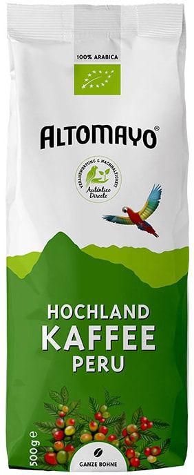 Kavos pupelės „Hochland“, ekologiškos ALTOMAYO, 500 g