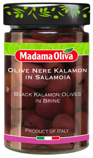 Alyvuogės KALAMATA su kauliukais MADAMA OLIVA, 295 g