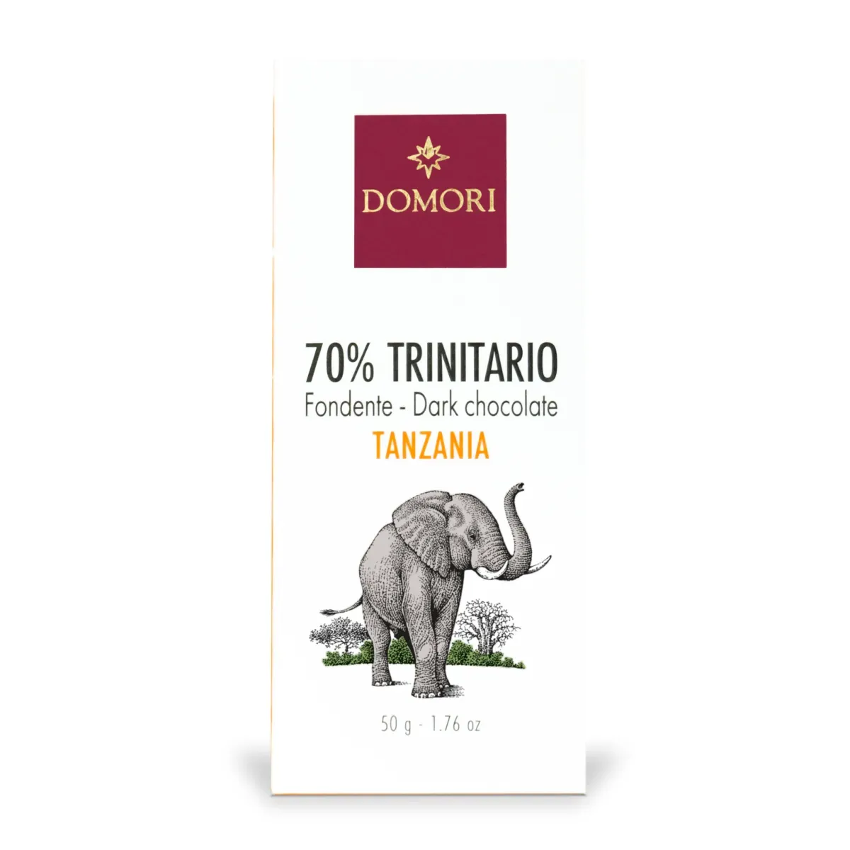 Juodasis šokoladas TANZANIA su TRINITARIO kakava DOMORI