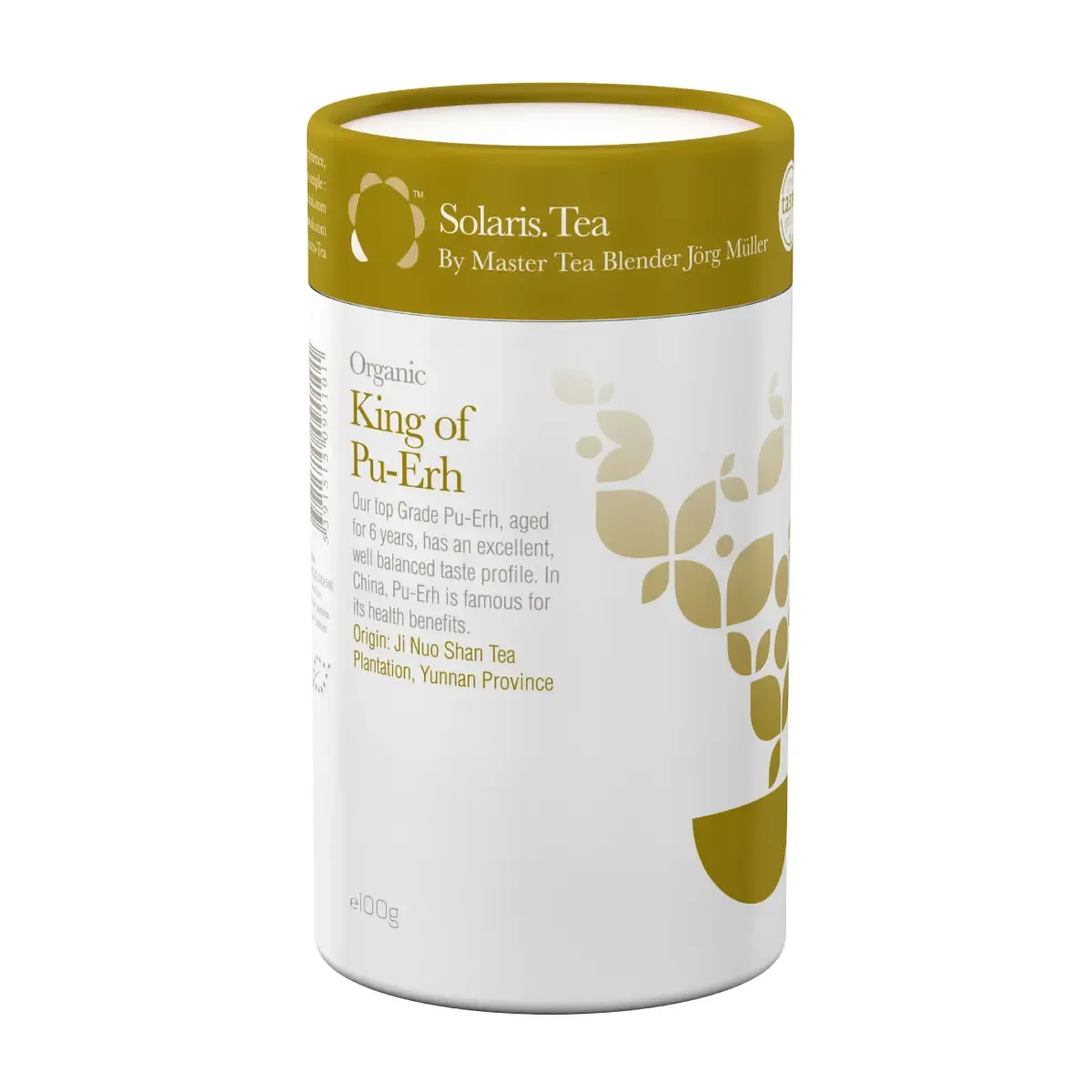 Arbata KING OF PU-ERH, biri, ekologiška SOLARIS TEA