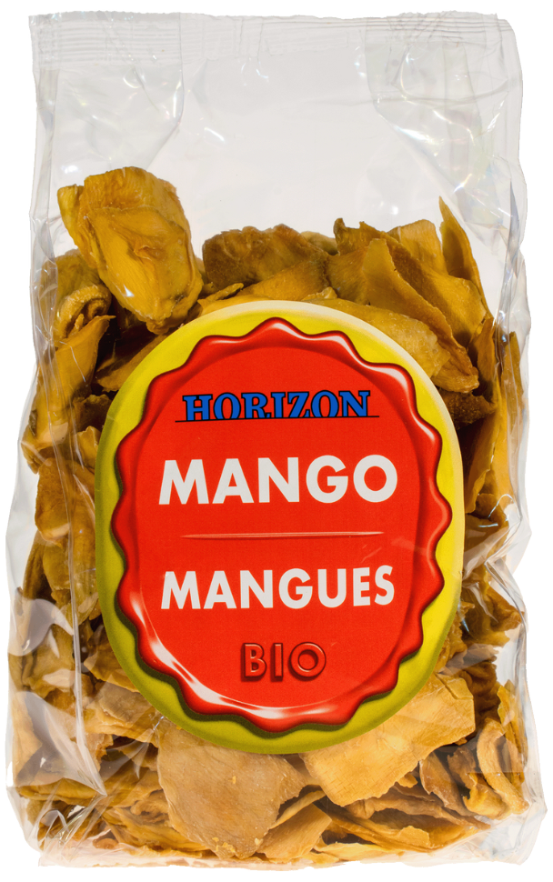 Džiovinti mangai, ekologiški HORIZON, 550 g