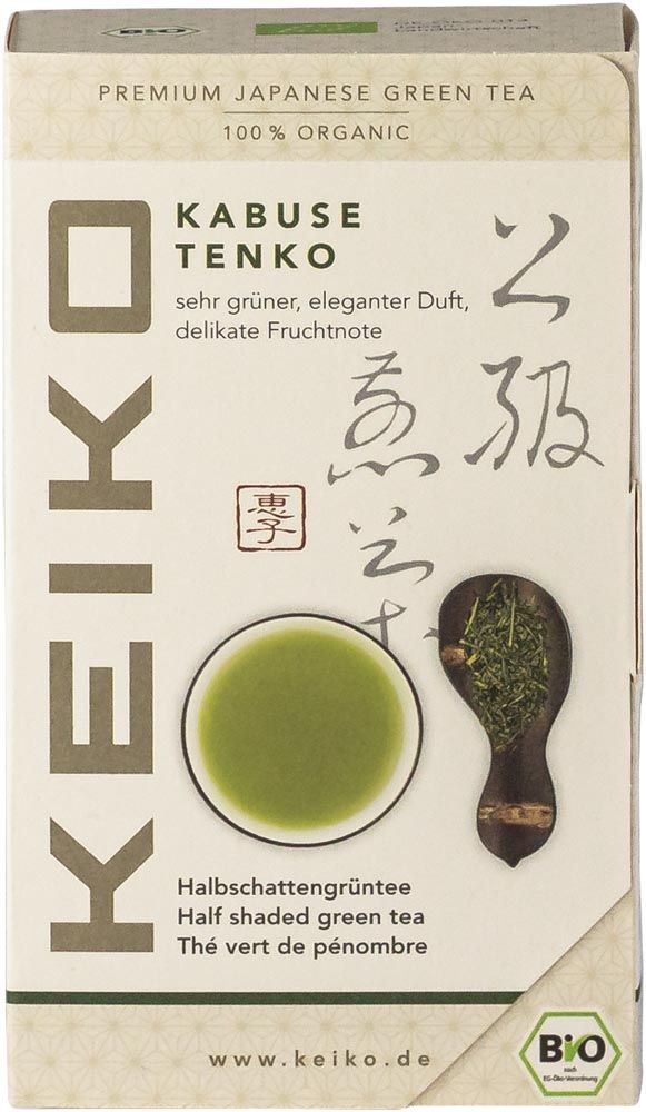 Japoniška žalioji arbata „Tenko“, biri, ekologiška KEIKO, 50 g