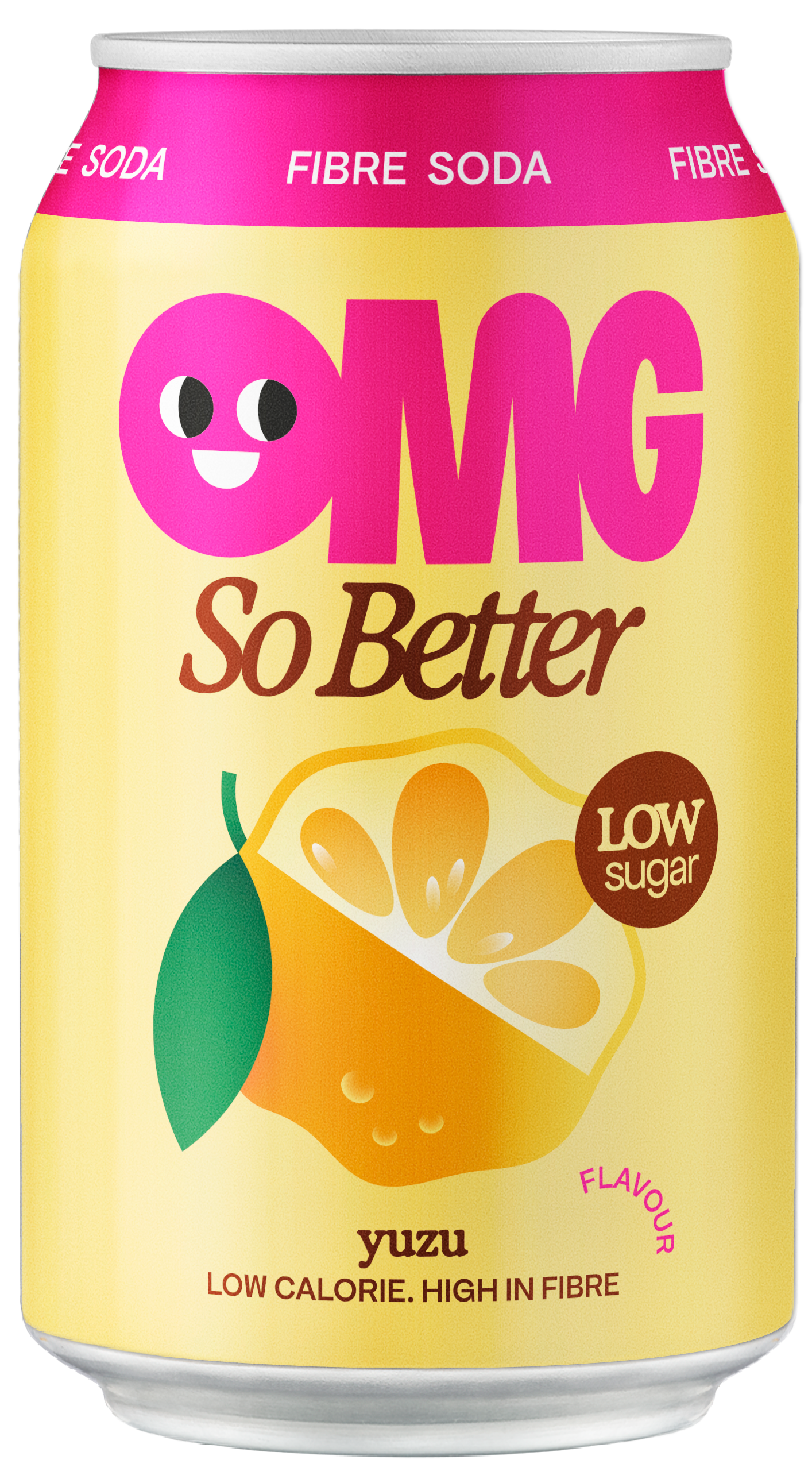 Gazuotas gaivusis gėrimas „Yuzu“ OMG, 330 ml