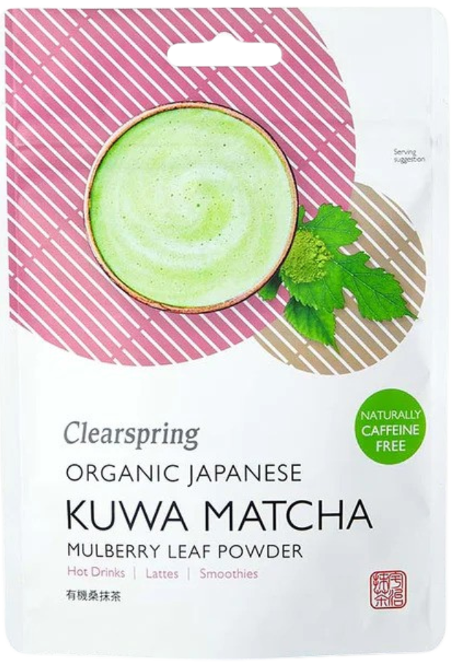 Japanese mulberry leaf tea KUWA MATCHA, organic CLEARSPRING, 40 g