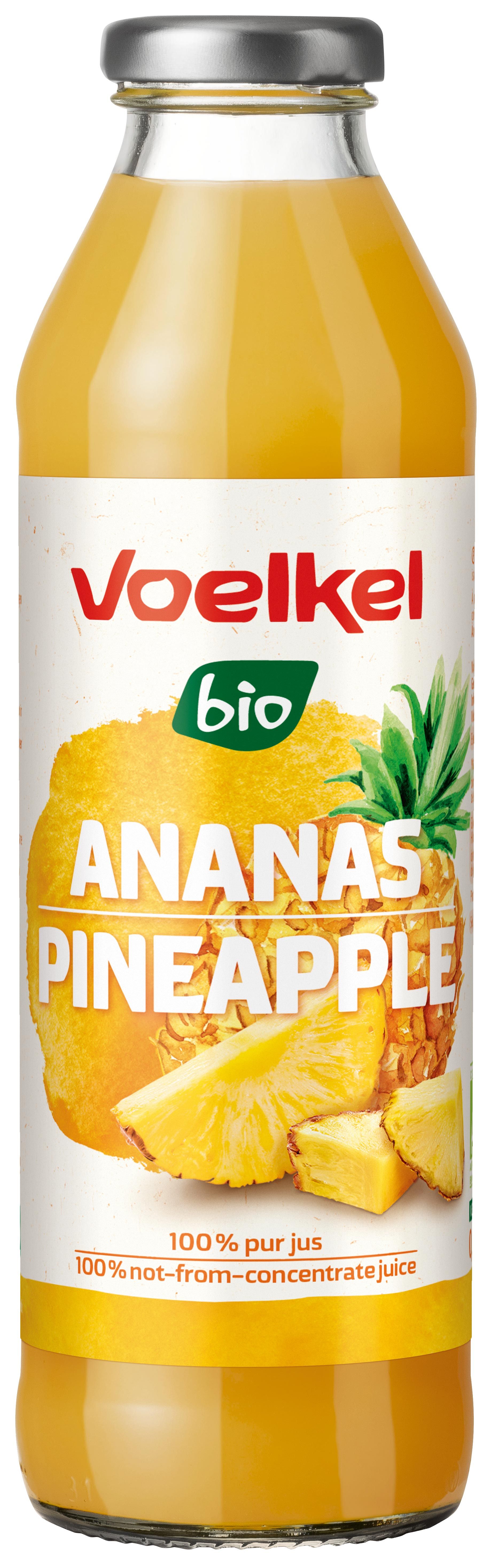Ananasų sultys, ekologiškos VOELKEL, 500 ml