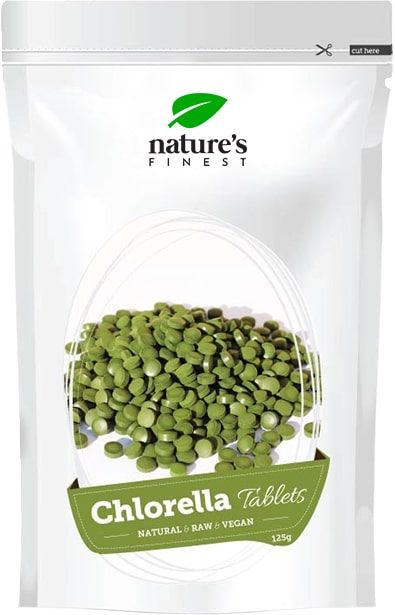 Chlorelių tabletės NATURE'S FINEST, 125 g