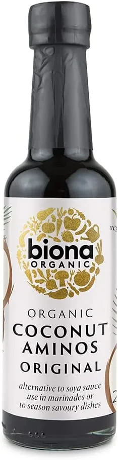 Padažas COCONUT AMINOS, ekologiškas BIONA, 250 ml