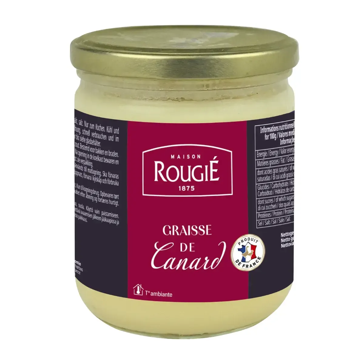 Ančių taukai GRAISSE DE CANARD MAISON ROUGIÉ, 320 g