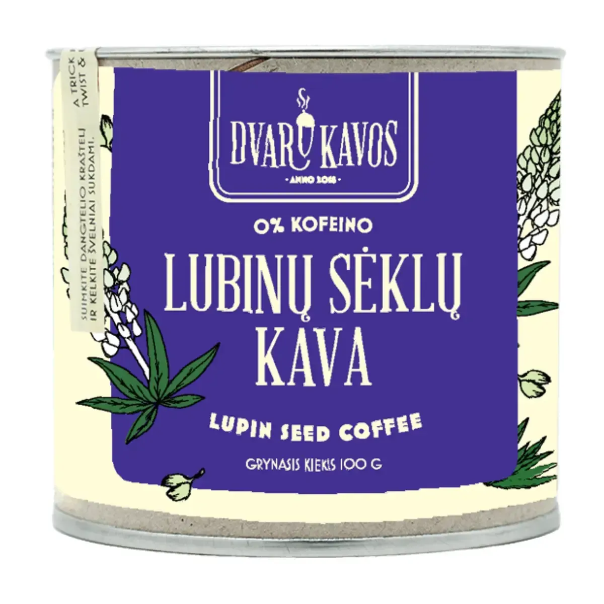 Lubinų sėklų kava DVARO KAVOS