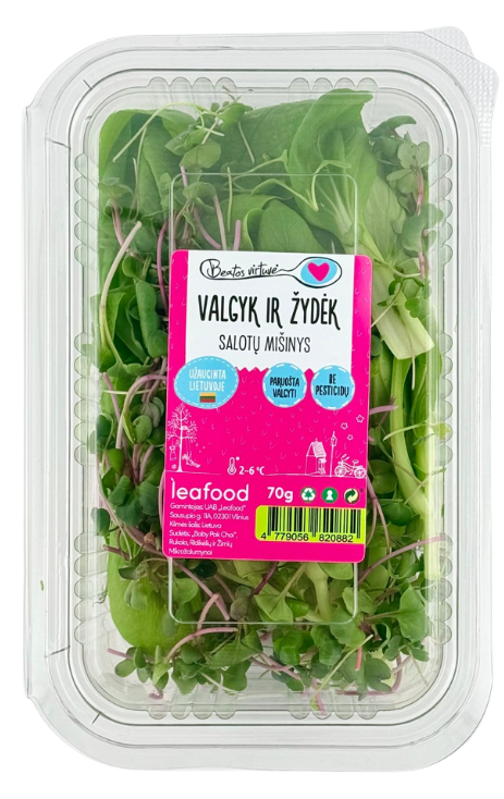 Салатный микс EAT AND BLOOM BEATOS VIRTUVĖ