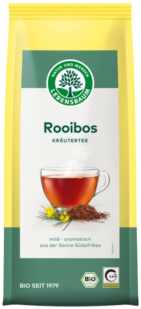 Rooibos arbata, biri, ekologiška LEBENSBAUM, 100 g