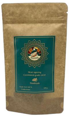 Ceremonial Cocoa "Criollo" ANANDA CACAO, 100 g