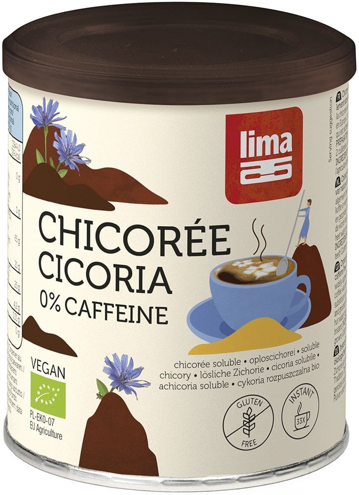 Tirpi cikorijos kava, ekologiška LIMA, 100 g