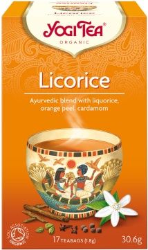 Ayurvedic licorice tea, organic YOGI TEA