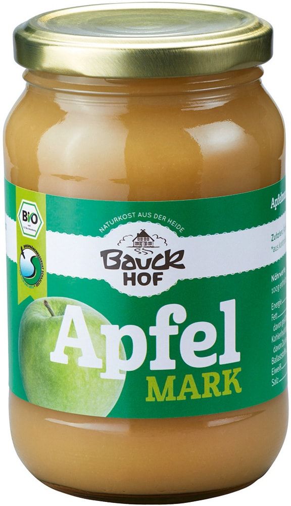 Obuolių tyrė, ekologiška BAUCK MÜHLE, 360 g