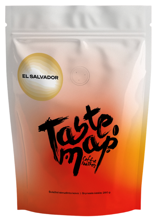 Malta kava EL SALVADOR QUETA TASTE MAP