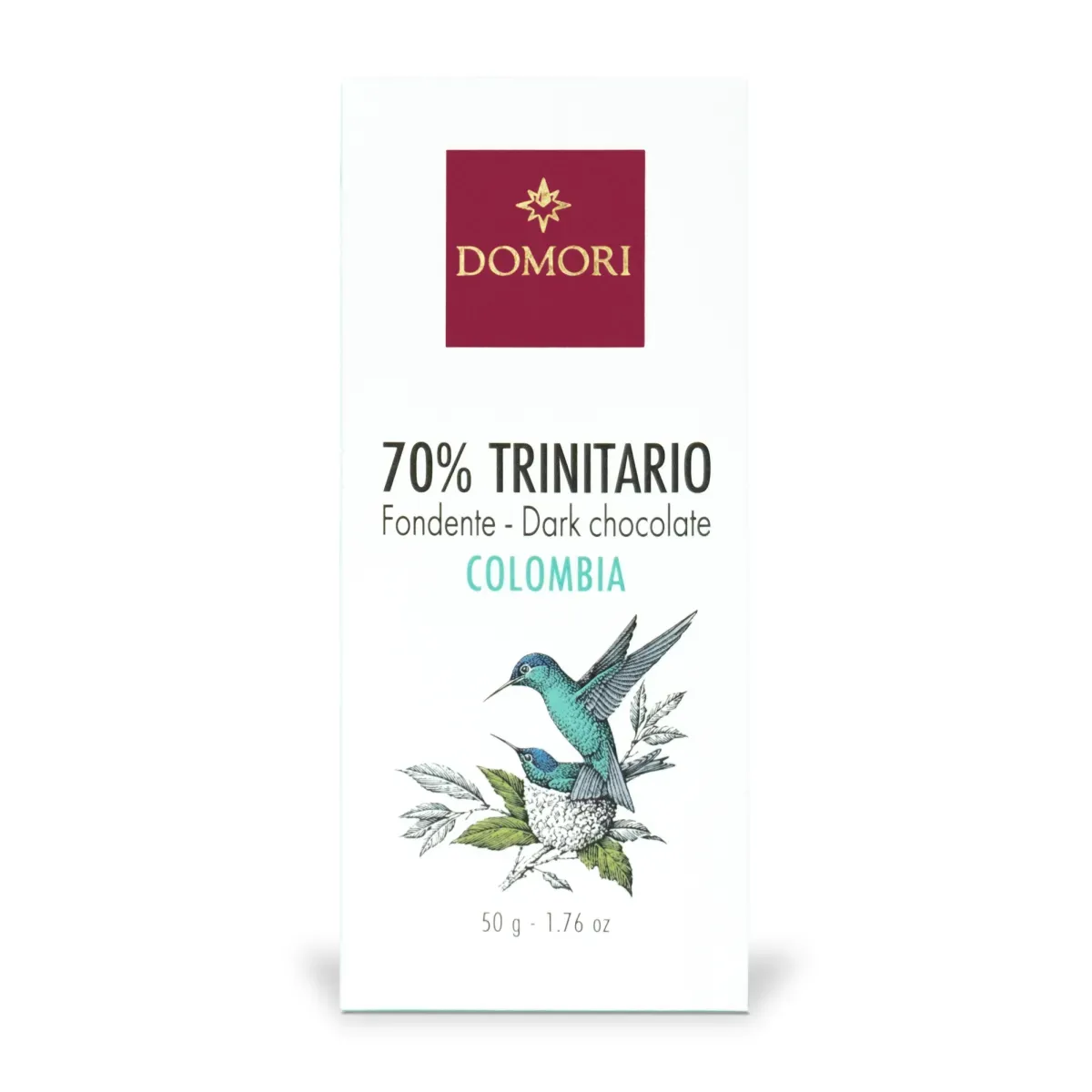 Juodasis šokoladas COLOMBIA su TRINITARIO kakava DOMORI
