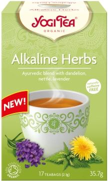 Ajurvedinė arbata ALKALINE HERBS, ekologiška YOGI TEA