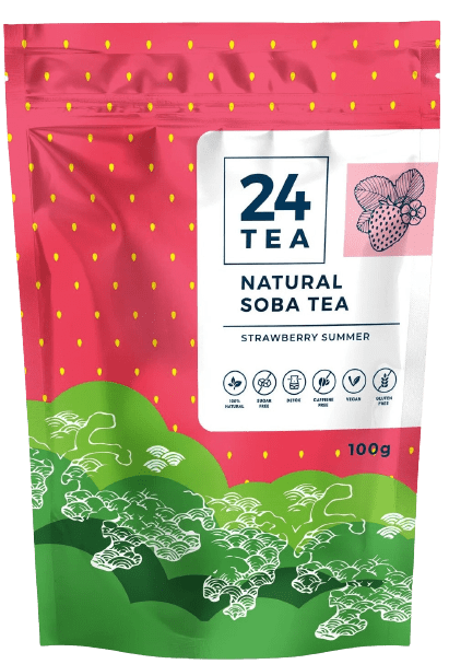 Гречишный чай "Strawberry Summer" 24 TEA, 100 г