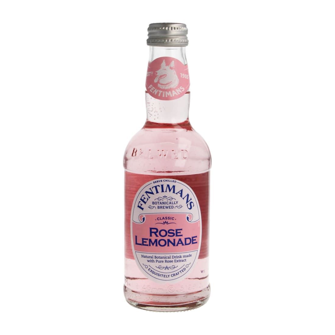 Gazuotas rožių skonio gėrimas ROSE LEMONADE FENTIMANS