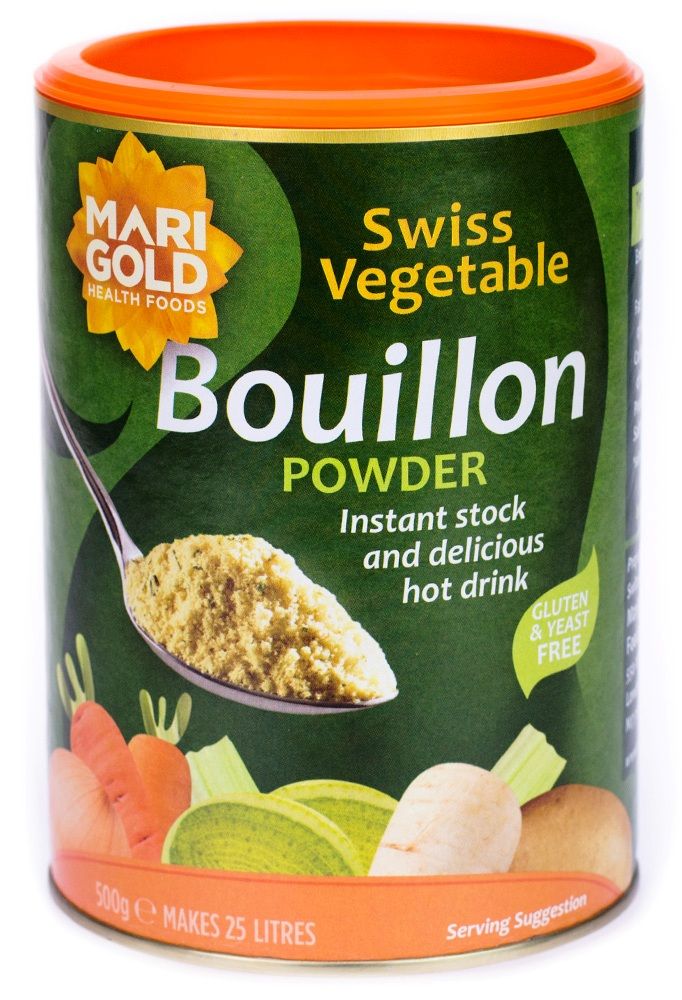 Šveicariškas daržovių sultinys be mielių ŽALIAS MARIGOLD, 500 g