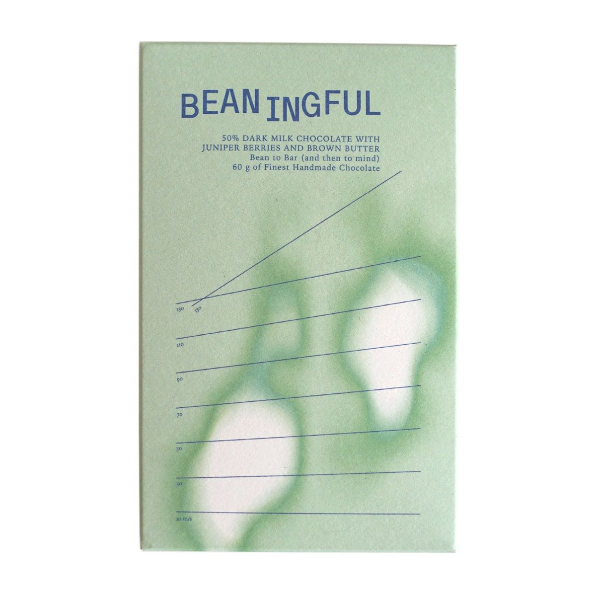 Tamsus pieniškas šokoladas su kadagiais ir sviestu 50% BEANINGFUL, 60 g