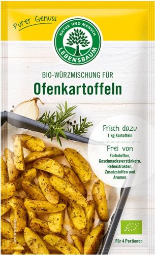 Prieskonių mišinys keptoms bulvėms, ekologiškas LEBENSBAUM, 15 g
