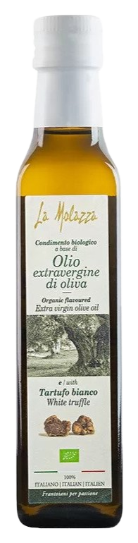 White Truffle Flavor Olive Oil, organic LA MOLAZZA, 250 ml