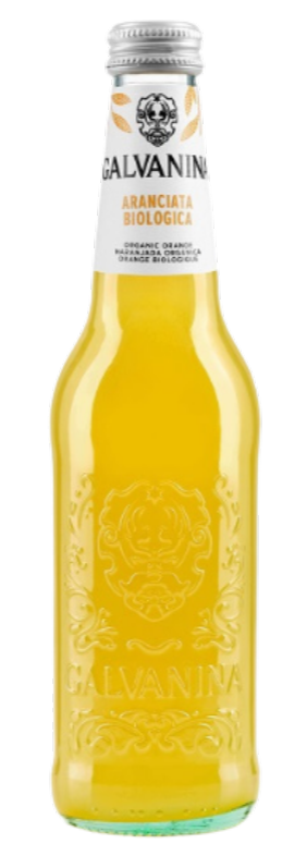 Gazuotas apelsinų gėrimas „Aranciata“, ekologiškas GALVANINA, 355 ml