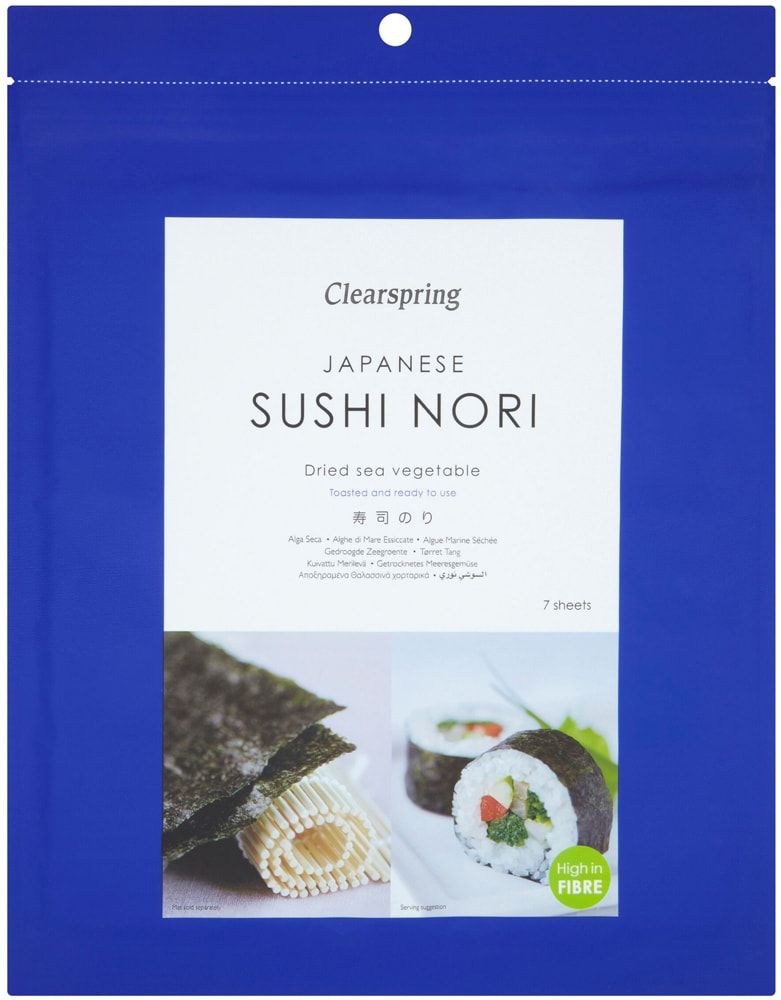 Листья морских овощей SUSHI NORI CLEARSPRING