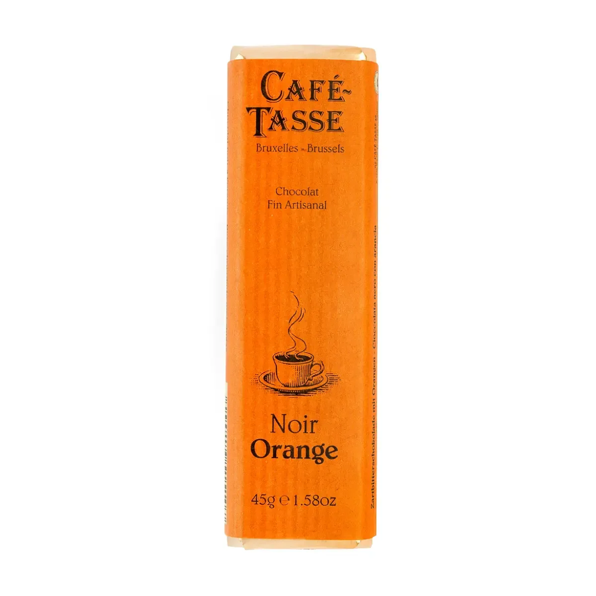 Šokoladinis batonėlis NOIR ORANGE CAFÉ-TASSE