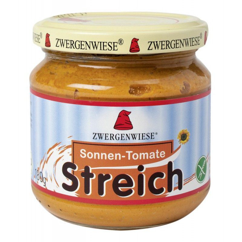 Saulėgrąžų užtepėlė su pomidorais ZWERGENWIESE, 180 g
