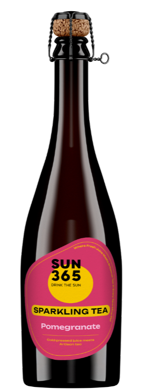 Putojantis arbatos gėrimas GRANATAI SUN365, 750 ml