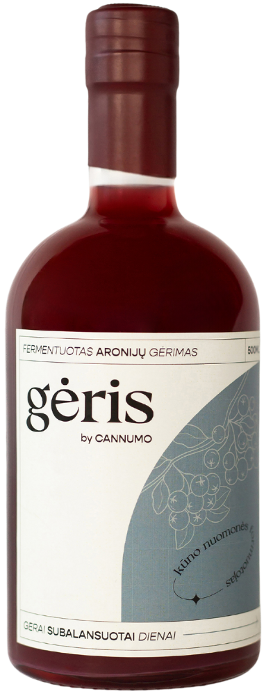 Goodness - fermented aronia drink CANNUMO, 500 ml