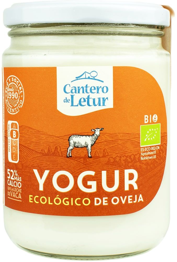 Avių pieno jogurtas, ekologiškas CANTERO DE LETUR, 420 g
