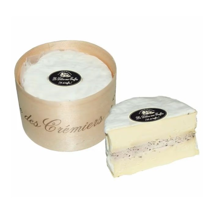 Sūris su trumais DELICE DES CREMIERS A LA TRUFFE D’ETE, brandintas 10-14 d. DELIN