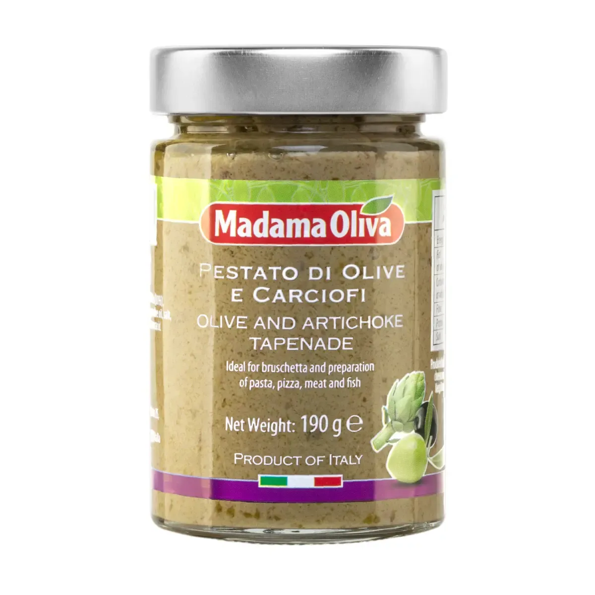 Alyvuogių ir artišokų užtepėlė MADAMA OLIVA