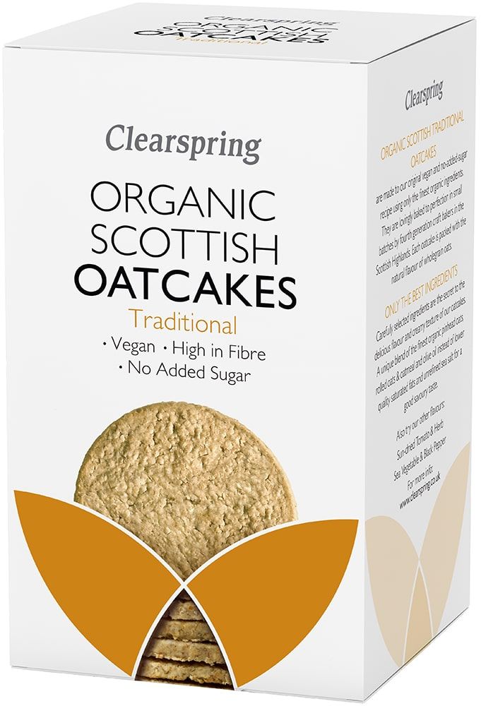Avižiniai sausainiai, ekologiški CLEARSPRING, 200 g