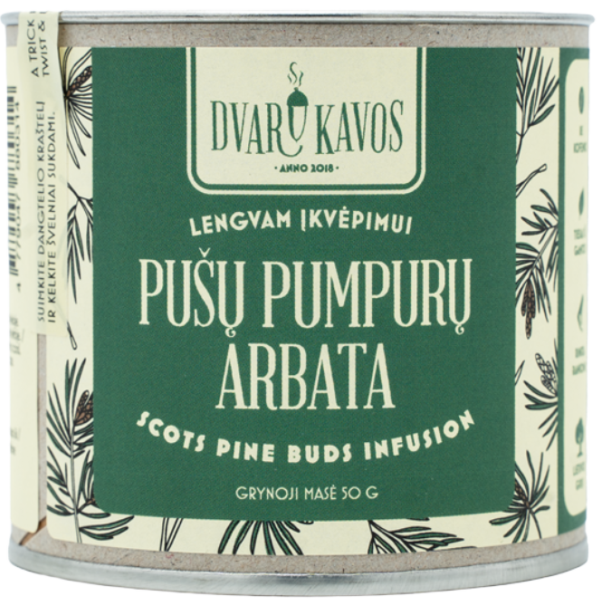Pušų pumpurų arbata DVARO KAVOS, 50 g