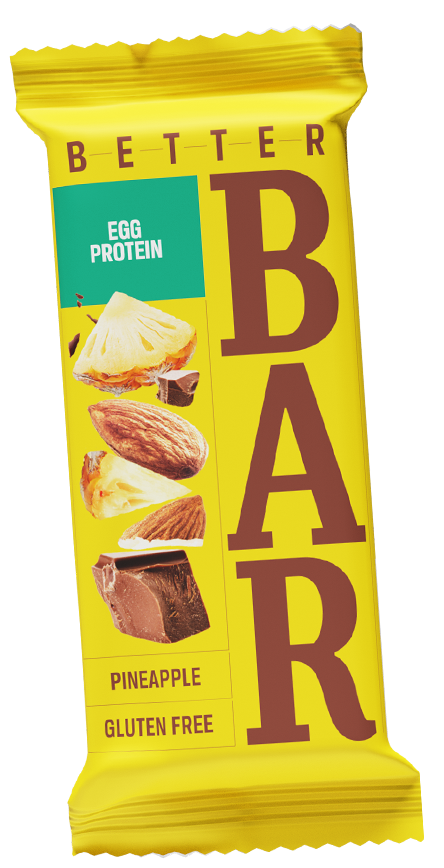 Protein bar with pineapples THE BEGINNINGS, 40 g